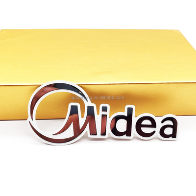 Logo métallique en aluminium creux personnalisé pour des stratégies et des solutions de marque exclusives