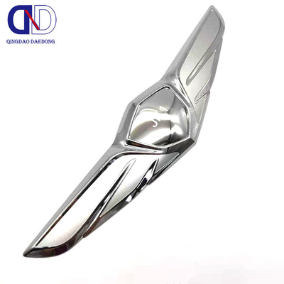 Étiquettes métalliques électroformées au nickel Production personnalisée avec 100% de garantie QC