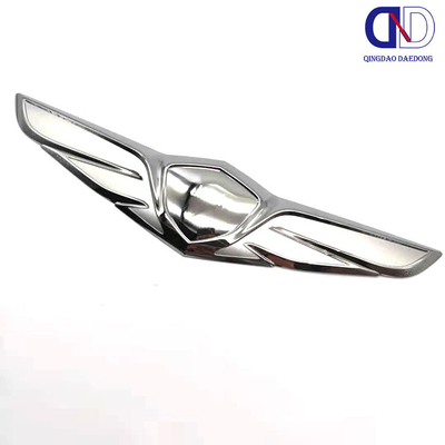 Étiquettes métalliques électroformées au nickel Production personnalisée avec 100% de garantie QC