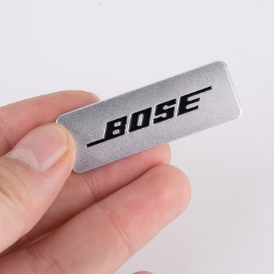 Logo électrique en nickel ultra-mince avec couleur personnalisée et garantie 100% QC ou test