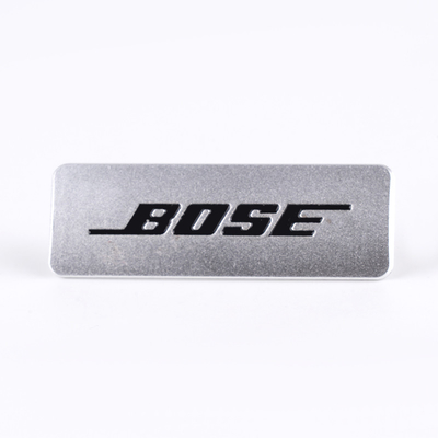 Logo électrique en nickel ultra-mince avec couleur personnalisée et garantie 100% QC ou test