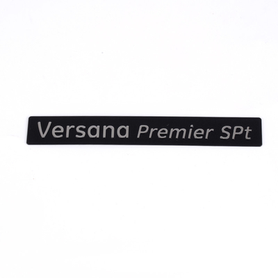 Logos métalliques Production personnalisée pour emballage personnalisé Installation OEM