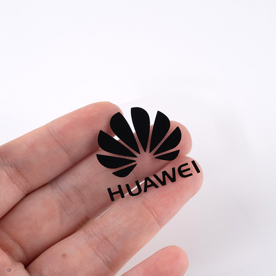 OEM Logo personnalisé Étiquette métallique personnalisée en acier inoxydable ultra-mince avec papier à un prix abordable