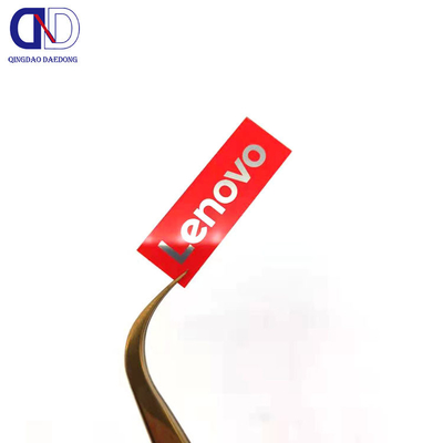 Logo personnalisé Accepté Adhésif acrylique Lenovo Plaque de nom pour les besoins personnalisés