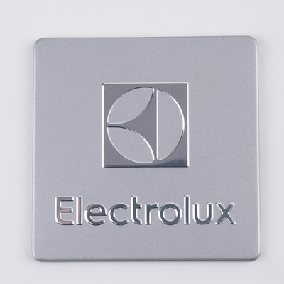 Vente directe de logos professionnels en métal nickel électroformé pour l'installation OEM