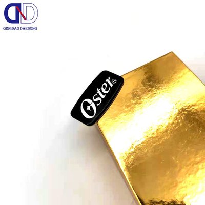 Étiquettes de logo métalliques en nickel et cuivre électroformées pour des solutions de marque personnalisées