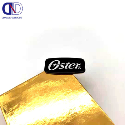 Étiquettes de logo métalliques en nickel et cuivre électroformées pour des solutions de marque personnalisées