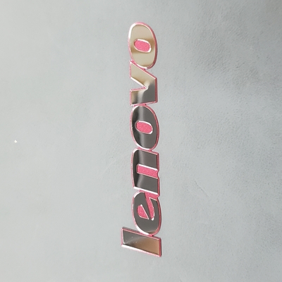 Logos métalliques électroformés au nickel Installation OEM