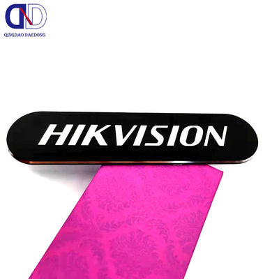 Signage métallique électroformé au nickel Production sur mesure pour les objets en plastique métallique euro